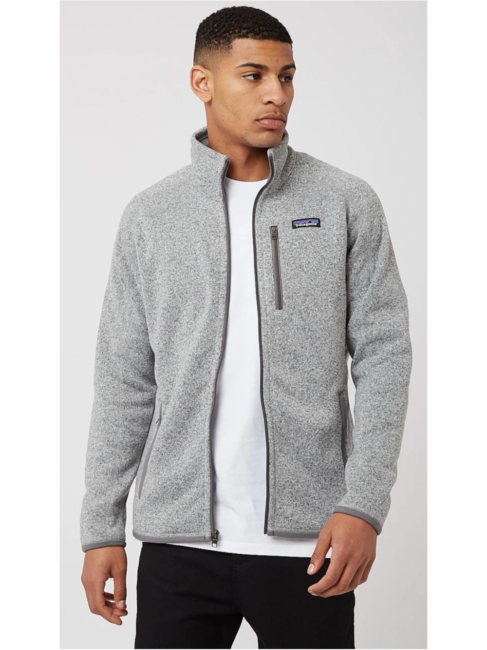 Patagonia Better Sweater Jacket - Stonewash Grey Size L